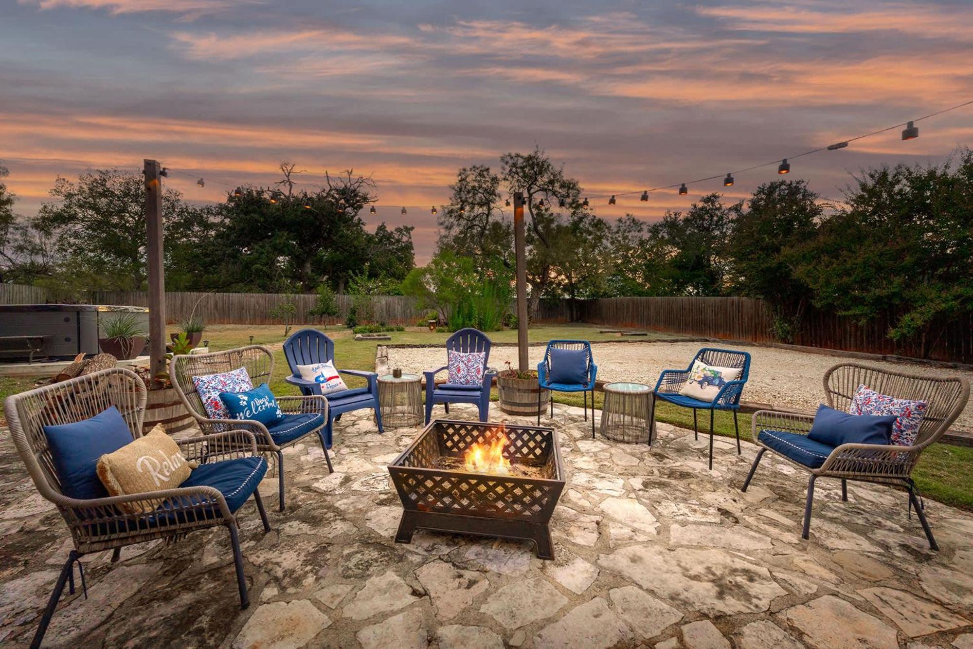 Vila Katarina Haus - Hot Tub & Fire Pit Fredericksburg Exteriér fotografie